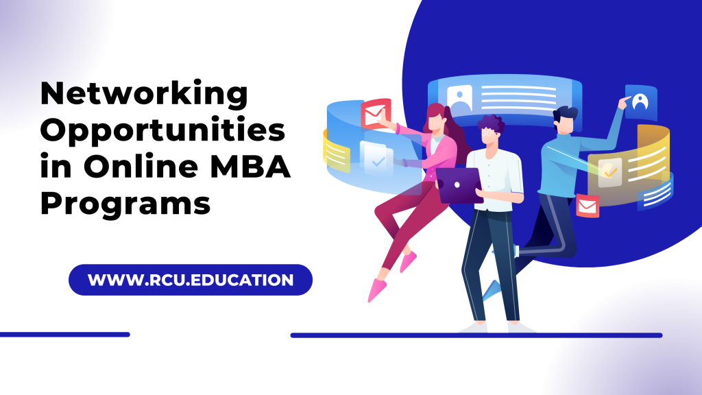 Network opportunities in online mba